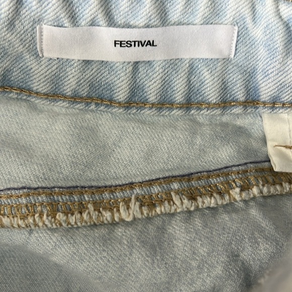 Garage denim EUC festival shorts junior women’s 1 - Picture 5 of 6